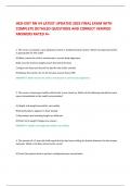 HESI EXIT RN V4 LATEST UPDATED 2025 FINAL EXAM WITH COMPLETE DETAILED QUESTIONS AND CORRECT VERIFIED ANSWERS RATED A&plus;