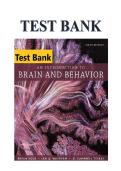 Neuroscience &ndash; An Introduction to Brain and Behavior &lpar;6th Edition&rpar; by Bryan Kolb and Ian Q&period; Whishaw Test Bank Exam Questions
