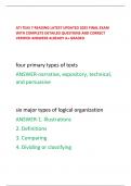 ATI TEAS 7 READING LATEST UPDATED 2025 FINAL EXAM WITH COMPLETE DETAILED QUESTIONS AND CORRECT VERIFIED ANSWERS ALREADY A&plus; GRADED