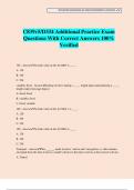 C839v5&sol;D334 Additional Practice Exam Questions With Correct Answers 100&percnt; Verified