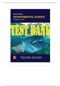 Test Bank for Environmental Science A Global Concern&comma; 16th Edition by Cunningham