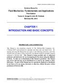 Fluid Mechanics&colon; Fundamentals and Applications&comma; 3rd Edition&comma; Solutions Manual &ndash; Yunus A&period; &Ccedil;engel & John M&period; Cimbala&comma; McGraw-Hill&comma; Complete Chapter Solutions