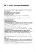 PN Virtual ATI predictor &lpar;Green Light&rpar; NEWEST 2025&sol;2026 ACTUAL EXAM COMPLETE QUESTIONS AND CORRECT DETAILED ANSWERS &lpar;VERIFIED ANSWERS&rpar; &vert;ALREADY GRADED A&plus;&vert;&vert;BRAND NEW&excl;&excl;