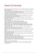 Chapter 7 TCI Test Quizlet Exam 2025&sol;2026 Questions With Completed & Verified Solutions&period;