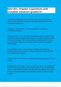 EDU 201&colon; Chapter 3 questions with complete solutions graded A&plus;