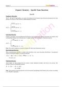 Class 12th All Important Naming reaction 