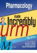 Pharmacology Made Incredibly Easy &lpar;Incredibly Easy&excl; Series&reg;&rpar; Fifth Edition Complete&period;