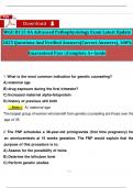 WGU D115 OA Advanced Pathophysiology Exam Latest Update 2025 Questions And Verified Answers&lpar;Correct Answers&rpar;&comma; 100&percnt; Guaranteed Pass &vert;&vert;Complete A&plus; Guide