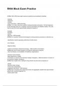 RHIA Mock Exam Practice NEWEST 2025&sol;2026 ACTUAL EXAM COMPLETE QUESTIONS AND CORRECT DETAILED ANSWERS &lpar;VERIFIED ANSWERS&rpar; &vert;ALREADY GRADED A&plus;&vert;&vert;BRAND NEW&excl;&excl;