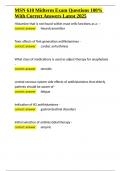 MSN 610 Midterm Exam Questions 100- With Correct Answers Latest 2025&period;docx