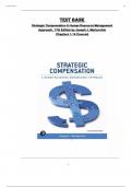 Test Bank for Strategic Compensation A Human Resource Management Approach&comma; 11th Edition by Joseph J&period; Martocchio Chapters 1-14 Covered