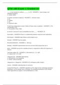 QTM 100 Exam 1 Graded A&plus;