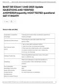BMGT 301 EXAM 1 UMD 2025 Update &vert;QUESTIONS AND VERIFIED ANSWERS&vert;frequently MOST TESTED questions&vert; GET IT RIGHT&excl;&excl;