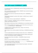 Col 103 exam CORRECT 100&percnt;