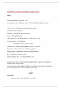 WGU D027 Student Study Guide&vert;2025 Update 100&percnt; Complete