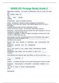 NURS 251 Portage Study Guide 2 