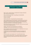 CON 1300 Exam Questions With Correct Answers 100&percnt; Verified&period;