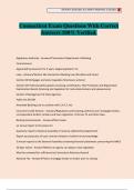 Connecticut Exam Questions With Correct Answers 100&percnt; Verified&period;