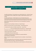 EDF 6229&colon; Exam 2 Questions With Correct Answers 100&percnt; Verified&period;