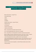Ethics 311 Exam Questions With Correct Answers 100&percnt; Verified&period;