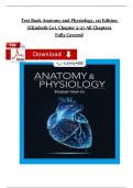 Test Bank - Anatomy and Physiology&comma; 1st Edition &lpar;Elizabeth Co&comma; 2023&rpar;&comma; Chapter 2-27 &vert; All Chapters Fully Covered Newest Edition Instant Download PDF