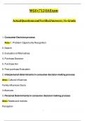 WGU c712 OA Exam Actual Questions and Verified Answers Latest 2025&sol;2026 COMPLETE FREQUENTLY MOST TESTED QUESTIONS WITH COMPLETE SOLUTION &sol;GET IT 100&percnt; ACCURATE&excl;&lpar;Graded A&plus;&rpar;