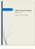 ABA Visual Packet RBT Version 6&period;1 2025 Practice Test