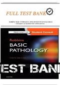 TEST BANK FOR ROBBINS&rsquo; BASIC PATHOLOGY&comma; 10TH EDITION BY VINAY KUMAR&comma; ABUL K&period;  ABBAS & JON C&period; ASTER &vert; 9780323394130 &vert; All chapters are included with verified answers&vert; LATEST