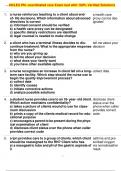 NCLEX PN- coordinated care Exam test with 100&percnt; Verified Solutions
