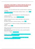 CHAPTER 1 TEST PREP 1 LATEST UPDATE 2025 EXAM  WITH 92 QUESTIONS AND ACCURATE ANSWERS  GRADED A&plus;