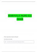 Maryville University &ndash; Pharmacology NURS-615 Exam 2 &lpar;2024&rpar; &ndash; Questions with 100&percnt; Correct Answers
