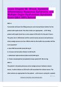 LEWIS EXAM PACKAGE DEAL QUESTIONS AND VERIFIED DETAILED ANSWERS &vert; 100&percnt; GUARANTEED PASS &vert; ALREADY GRADED A&plus;