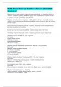 BCPP Exam Reviews Questions&sol;Answer 2025&sol;2026 Graded A&plus; 