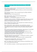 BCPP Neonatology Guide Questions&sol;Answer 2025&sol;2026 Graded A&plus;