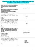 SNSA sonicOS 7 EXAM LATEST 2024 REAL EXAM 100 QUESTIONS AND CORRECT ANSWERS&lpar;VERIFIED ANSWERS&rpar;&vert;AGRADE