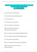 CWEA Grade 4 Test Questions with Correct and verified Answers 2025-2026&period; A&plus; GRADED&period;