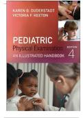 Complete Test Bank For Pediatric Physical Examination An  Illustrated Handbook 4th Edition Karen G&period; Duderstadt &lpar;2025&rpar; All Chapters &lpar;1-30&rpar; &vert;Latest Edition Questions with Verified Answers Graded A