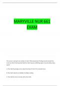 MARYVILLE 661 EXAM 3 REVIEW QUESTIONS WITH 100&percnt; CORRECT ANSWERS