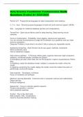 Data Science Foundation&colon; Fundamentals Guide Questions Graded A&plus; 2025&sol;2026