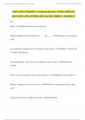 2025 LATEST UPDATED &vert; CNA Kansas State Test &vert; WITH COMPLETE QUESTIONS AND ANSWERS &vert;100&percnt; RATED CORRECT &vert; GRADED A&plus;
