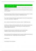 EXW 344 Final Exam questions and answers with solutions 2025