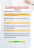DIVO FUNDAMENTALS COMPLETE QUESTIONS AND CORRECT DETAILED ANSWERS &lpar;VERIFIED ANSWERS&rpar;