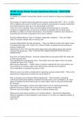 HCMG Study Guide Exams Questions&sol;Answer 2025&sol;2026 Graded A&plus;