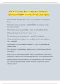 2025 3CX Academy&comma; Basic Certification&comma; Install 3CX Questions with 100&percnt; Correct Answers&vert; Latest Update&period;