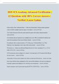 2025 3CX Academy Advanced Certification &vert; 62 Questions with 100&percnt; Correct Answers &vert; Verified &vert; Latest Update&period;
