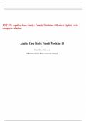 FNP 591 Aquifer Case Study&colon; Family Medicine 13&vert;Latest Update with complete solution