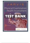 Test Bank - Physical Examination and Health Assessment 8e by Jarvis