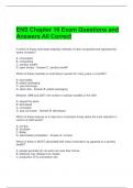 ENS Chapter 16 Exam Questions and Answers All Correct 