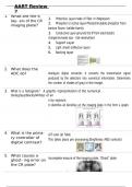 AART REVIEW 2 QUIZZES & ANS RATED A&plus;