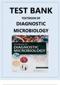 TEST BANK For Textbook Of Diagnostic Microbiology&comma; 6th Edition By Connie R&period; Mahon&comma; Verified Chapters 1 - 41&comma; Complete Newest Version